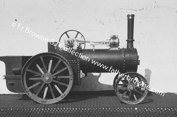 MR J RYAN WITH MODEL TRACTION ENGINE